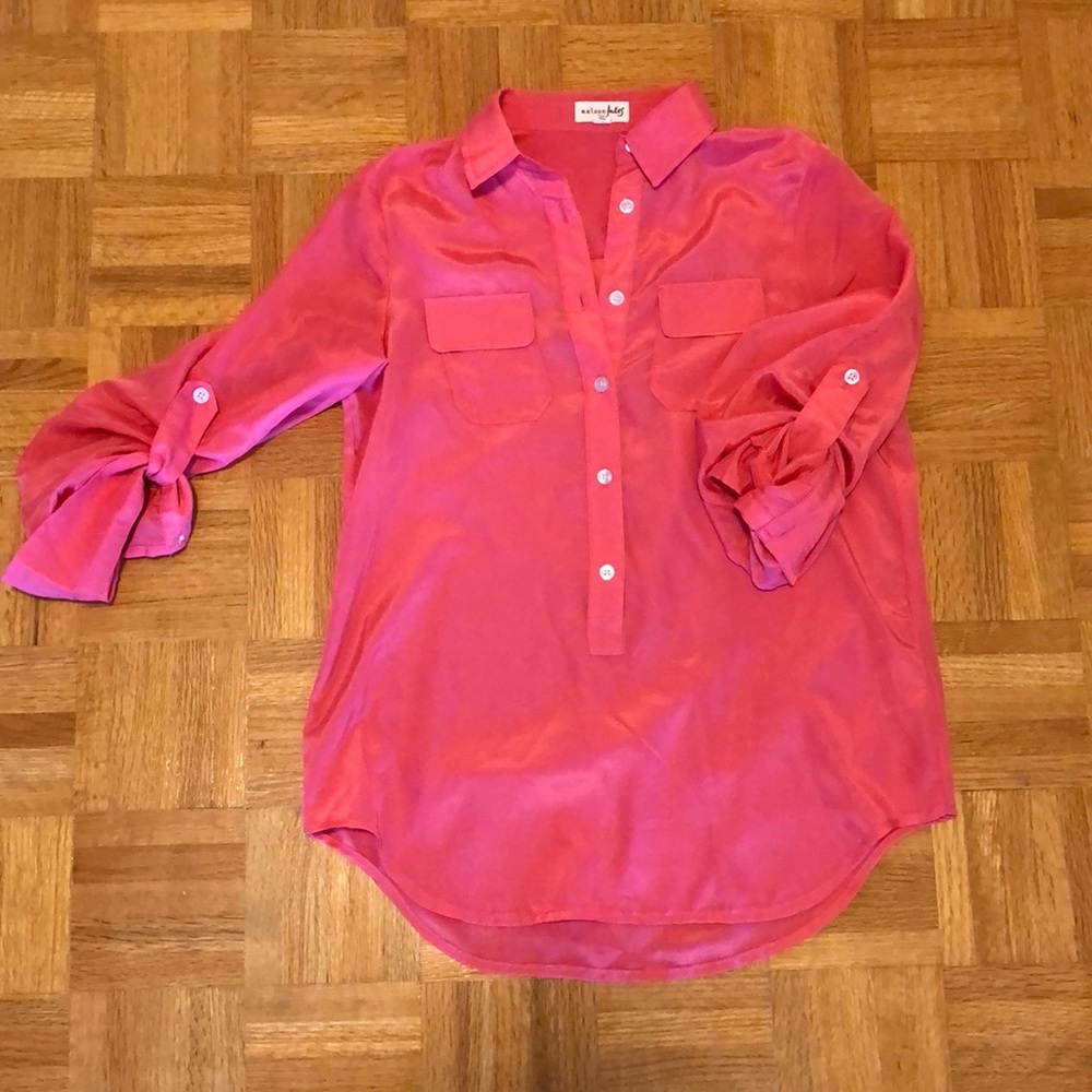 Pink blouse